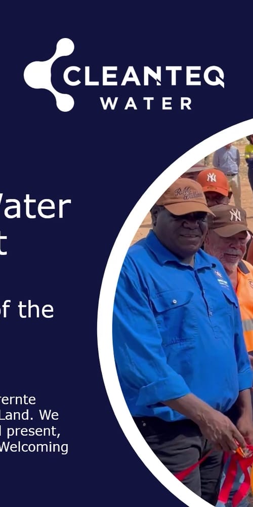 AWA Laramba Water Treatment Plant Awards Video